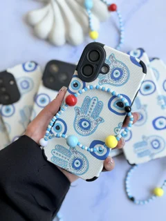 قاب گوشی چشم نظر آبی سامسونگ