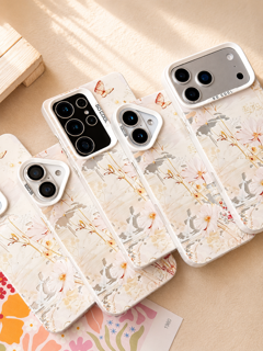 قاب گوشی SoCool Butterfly Bloom | آیفون 11 تا 17 (نرمال-پرو-پرومکس)