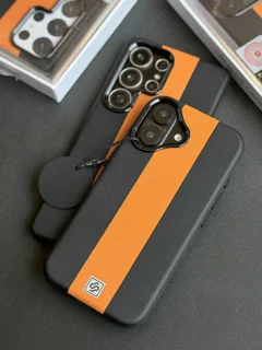 قاب گوشی Dizoro Leather Case چرمی آیفون با مگ سیف