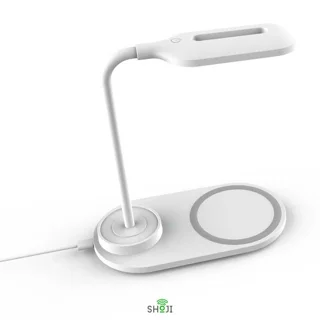 شارژر بی سیم و چراغ رومیزی مدل RECCI رسی