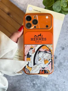 قاب گوشی هرمس آیفون | قاب HERMES LENS لوکس محافظ لنز