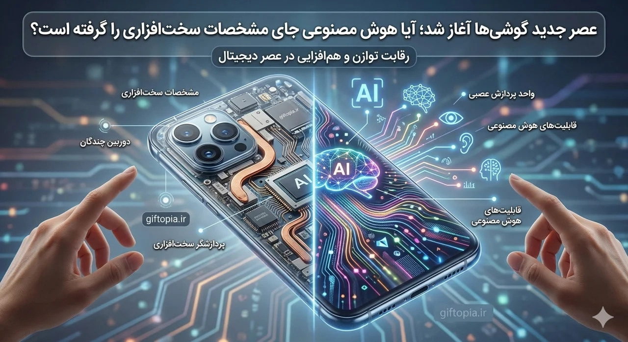 عصر جدید گوشی‌ها آغاز شد؛ آیا هوش مصنوعی جای مشخصات سخت‌افزاری را گرفته است؟
