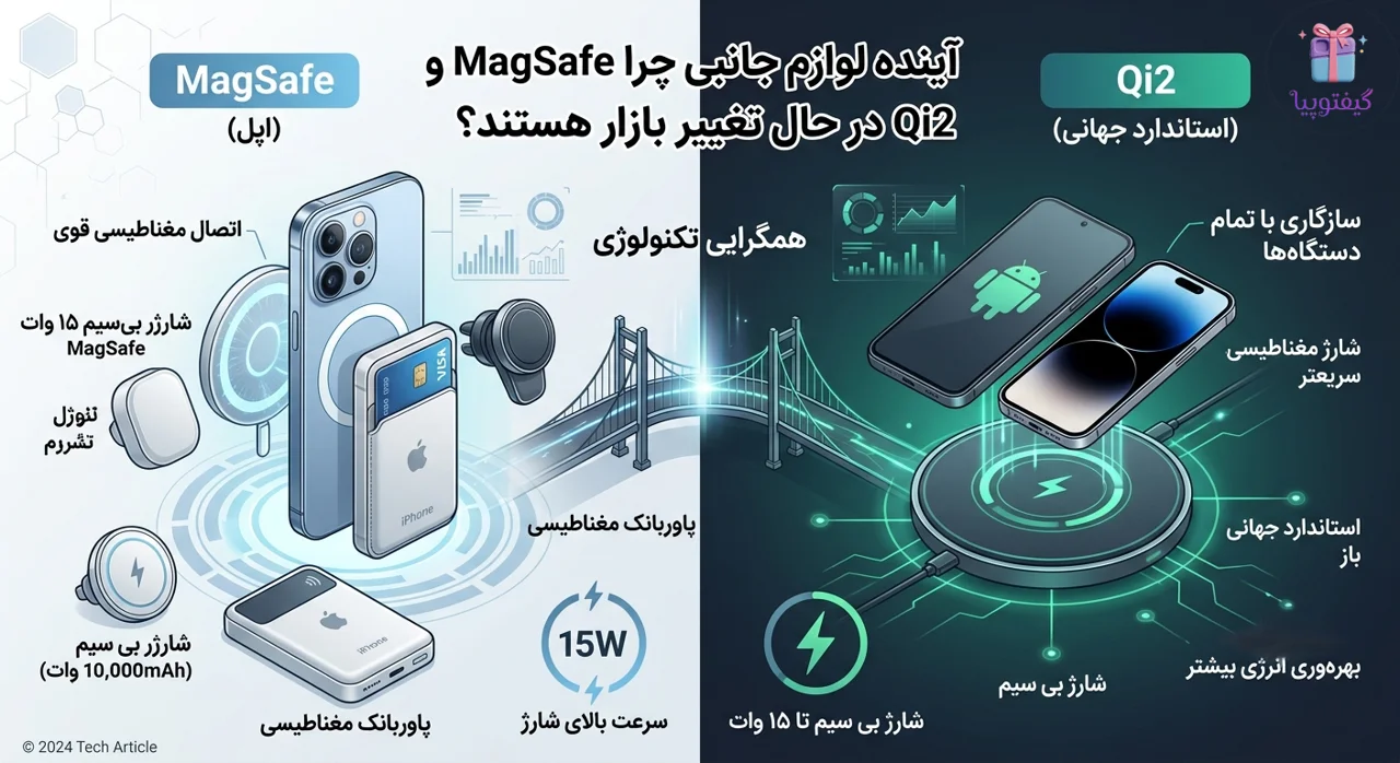 آینده لوازم جانبی موبایل؛ چرا MagSafe و Qi2 در حال تغییر بازار هستند؟