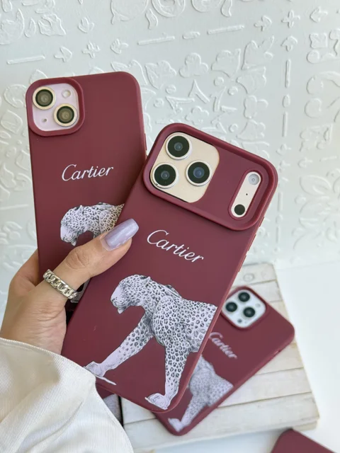 قاب گوشی Cartier Leopard