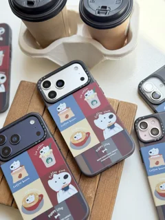قاب گوشی Puppy Love Coffee آیفون | حس خوب قهوه و صمیمیت