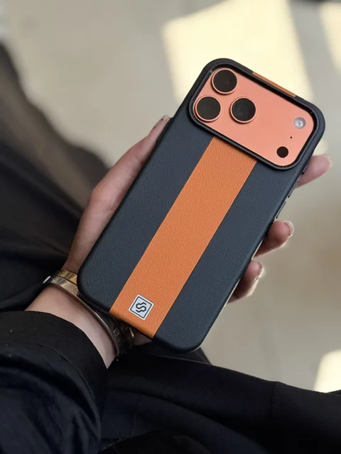قاب گوشی Dizoro Leather Case چرمی آیفون با مگ سیف