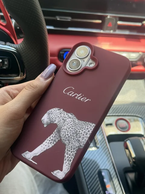قاب گوشی Cartier Leopard